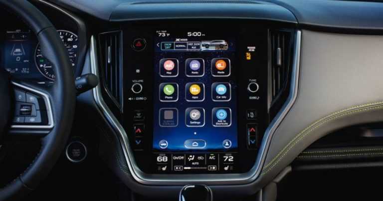 An Automotive Grade Linux powered system in the 2020 Subaru Outback